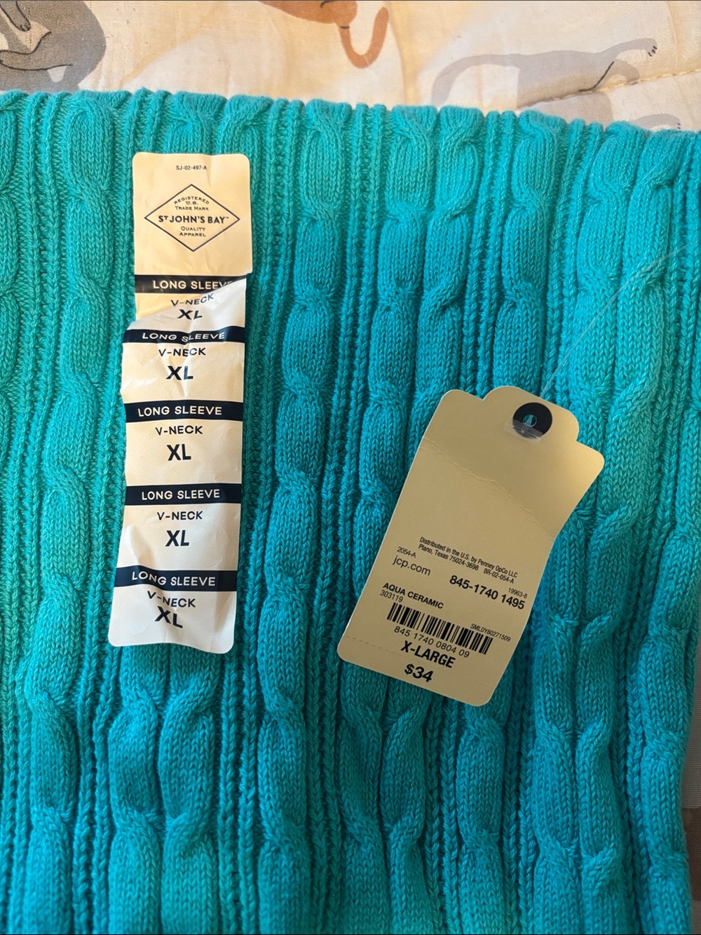 brand new st. john’s bay sweater - Picture 3 of 3